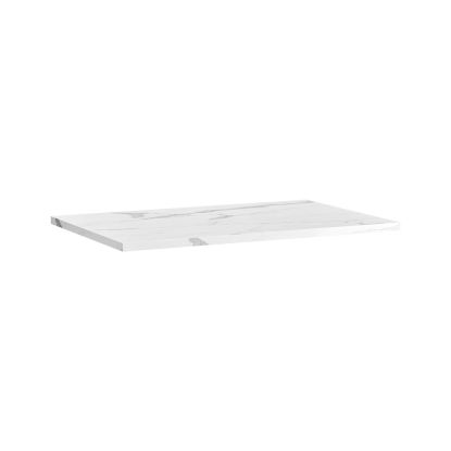 Standard 1260mm Solid Surface Worktop 12mm Carrara