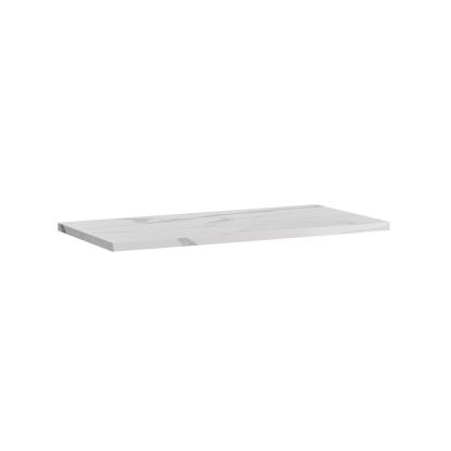 Slimline 1260mm Solid Surface Worktop 12mm Carrara