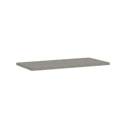 Slimline 1260mm Solid Surface Worktop 12mm Grey Fleck