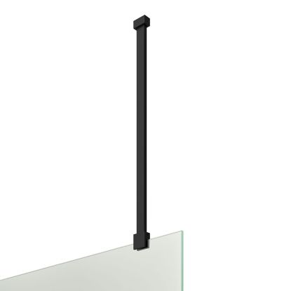 Emmi Wetroom Panel Ceiling Adaption Bracket Black