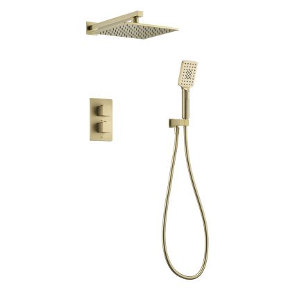 Dayla Shower Kit 2 Brushed Brass