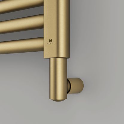 Electric Element Cable Cover Brushed Brass