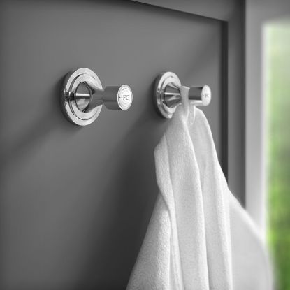 Farnham Robe Hook Chrome