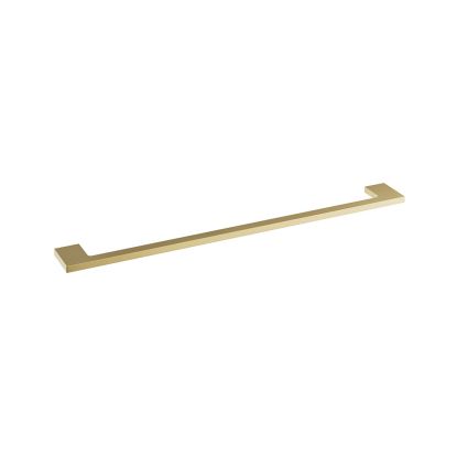 Dayla Single Towel Rail Brushed Brass