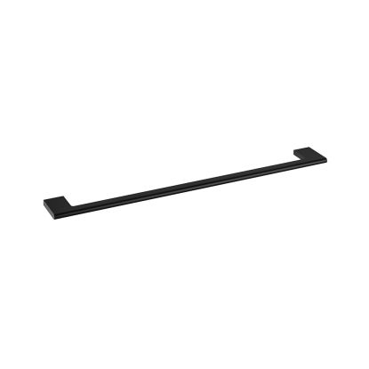 Kallan Single Towel Rail Black