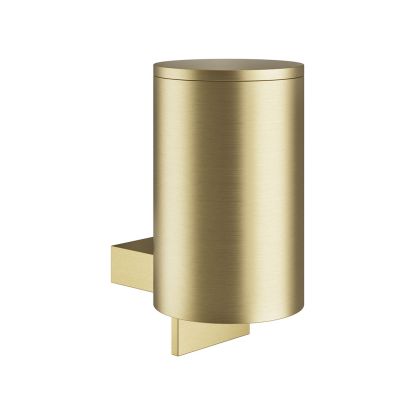 Round Soap Dispenser Brushed Brass