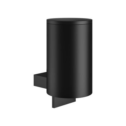 Round Soap Dispenser Black