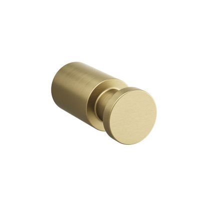 Ryver Robe Hook Brushed Brass