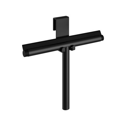 Shower Wiper & Holder Black