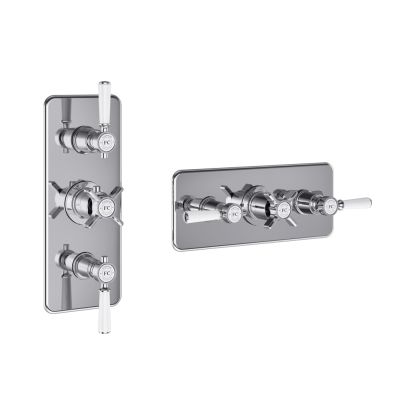 Farnham Triple 2 Outlet Concealed Valve