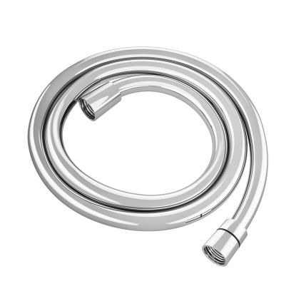 1.5m PVC Smooth Shower Hose Chrome