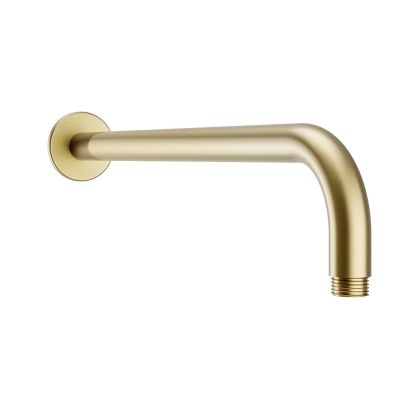Ryver 380mm Shower Arm Brushed Brass
