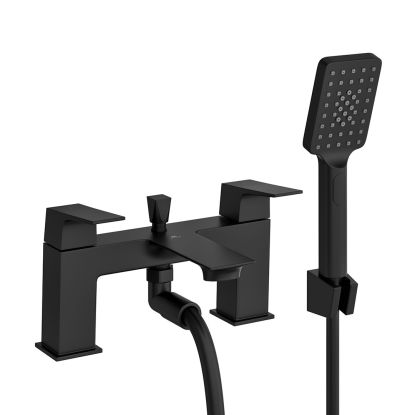Dayla Bath Shower Mixer & Kit Black