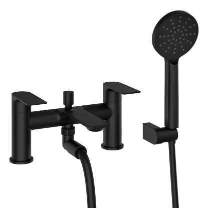 Kallan Bath Shower Mixer & Kit Black