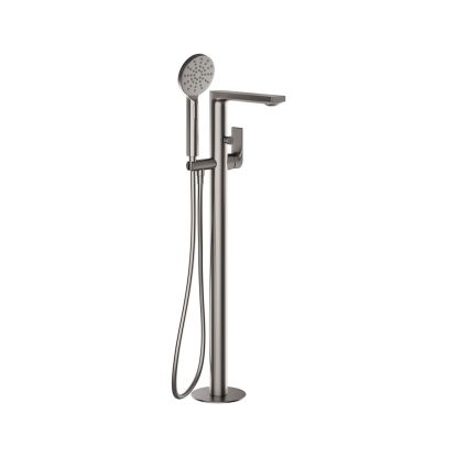 Kallan EASY-PLUMB Floor Standing Bath Shower Mixer Gun Metal