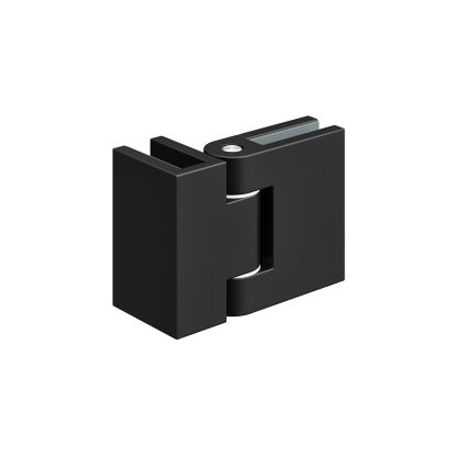 Emmi Wetroom Flipper Panel Hinges Black