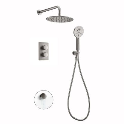 Ryver Bath Kit 1 Fluted Gun Metal