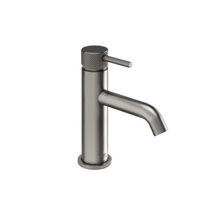 Ryver Knurled Basin Mono Gun Metal c/w Universal Waste