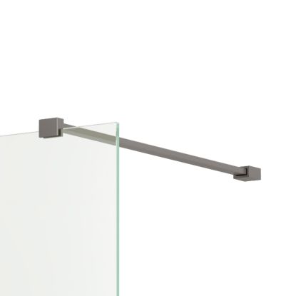Emmi Wetroom Panel Bracing Bar Gun Metal