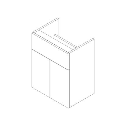 Stockton 2 Door Basin Unit